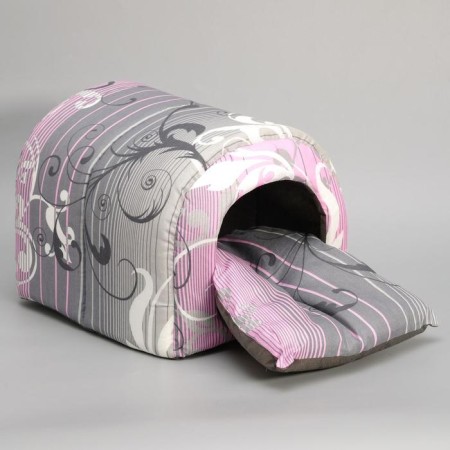 House-tunnel 28 x 28 x 35 cm Mix flowers-3