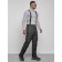Semi -combinezone ski insulated male winter, size 48, khaki color