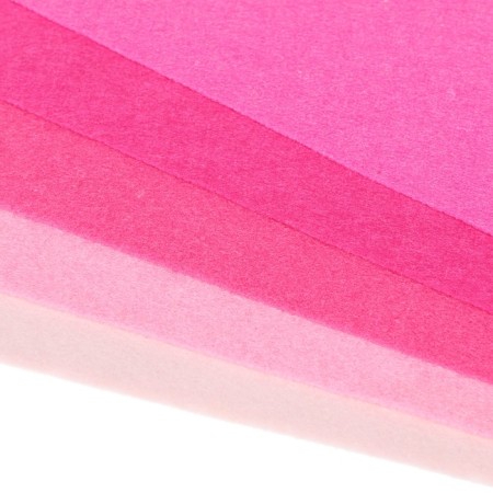 Fetr Color Soft A4 DEVENTE. "Shades of pink" 5 colors, 5 sheets, thickness 2 mm-2