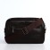 Male bag over the shoulder, artificial leather, brown color