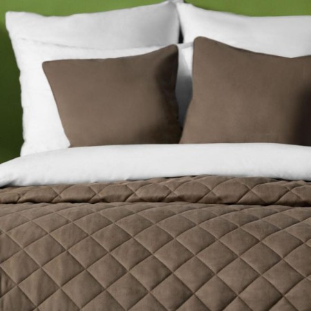 Cover with pillowcases "Kim", size 230x250 cm, cappuccino color-2
