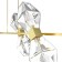Suspension lamp Maytoni Mod325PL-06G, 6XG9, 28W, 100x25x96 cm, color gold