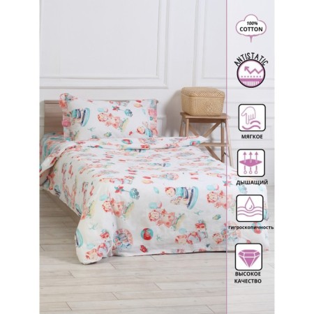 Bed linen 1.5 joint venture "Tear", size 145x210 cm, 145x210 cm, 50x70 cm-2