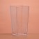 The form of the plastic disposable for the buffet "Square", 80 ml, transparent, 7 pcs/units.