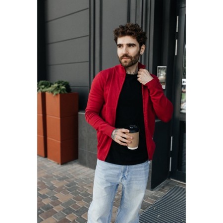 Jumper male ise, size 58, terracotta color-3