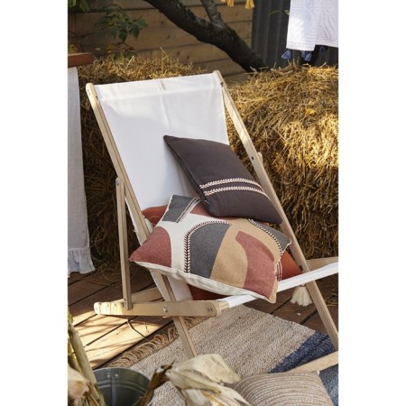 Decorative base pillow Braids Ethnic, size 30x45 cm-1