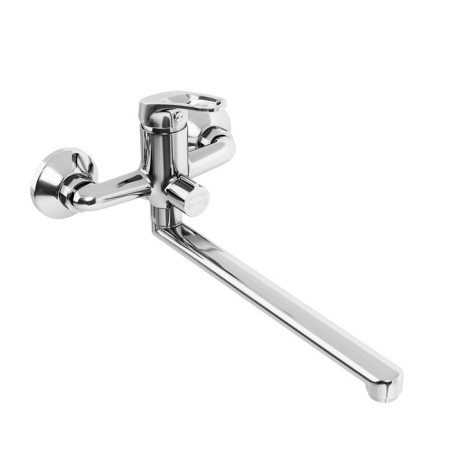 Santek Bus Bath mixer, long spout, with accessories, chrome-1