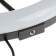LED ring lamp RJ33, lamp 32 cm, colored backlight, 10 watts