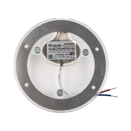 The LED module lamp with the Uniel driver, 12 W, LED, IP40, 4000K, 960 lm, 20 mm, Color transparent-2