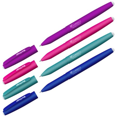 The pen "Write-steam" gel berlingo "Correct" rubbish housing assorted, Sin 0.6mm,