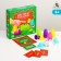 New Year's board game for speed "Colored caps", 30 cards, 32 caps