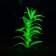 The plant is artificial aquarium, luminous, 20 cm, green