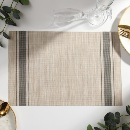 Napkin on the table of the share, centers/gray, 45*30cm