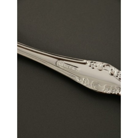Tablespoon "Troika", h = 19 cm, thickness 2 mm, artistic painting, silver color-3