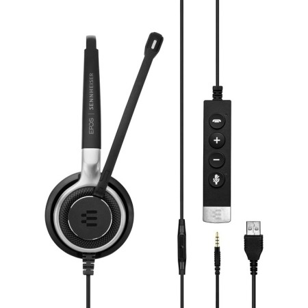 Headphones with microphone EPOS SENNHEISER SC 635 Black 1.39M Falled headband (1000642)-3