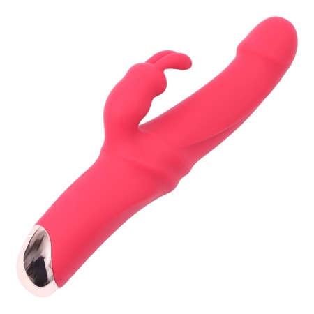 Rabbit vibrator, clitoral stimulation, anatomical form, 10 modes, burgundy-4