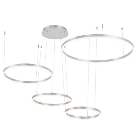 LED LED LED PLANETARY 4XLED 134W, size 80x80x30-130 cm, color chromium