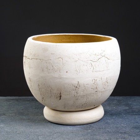Flower -shaped pot "Medium ball", 8 l, diameter 25 cm, height 21 cm-1