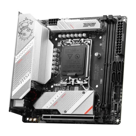 MSI MSI MSI B760i Edge WiFi SOC-1700 Intel B760 2XDDR5 Mini -itx AC`97 8ch (7.1 103396-1