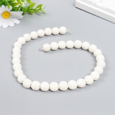 Beads for aromatherapy with the hole 