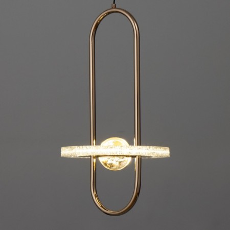 Bayerlux lamp "Imon" 16W LED gold 19.5x19.5x37cm-2