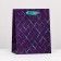 Gift Package "Rombs" Violet, 18 x 22.3 x 10 cm