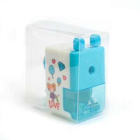 Mechanical sharpener with container "Classic", mix-8