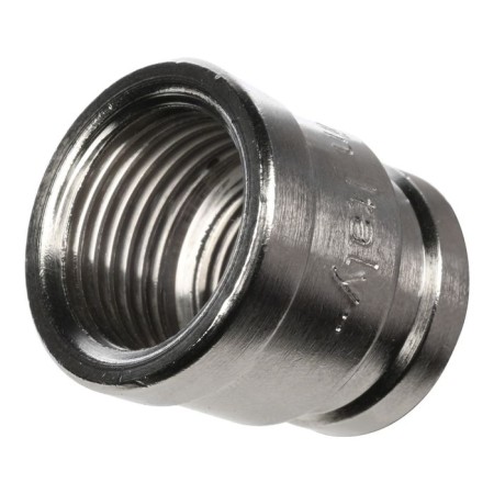 The coupling Stout SFT-0006-001238, 1/2 "x 3/8", internal thread, transition, nickel. brass-2
