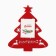 Decor of dining rooms "Christmas tree" central 20x17cm 100%p/e, felt