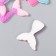 Decor for creativity rubber "Tail of the mermaid" set 15 pcs MIX 3.5x2.7 cm
