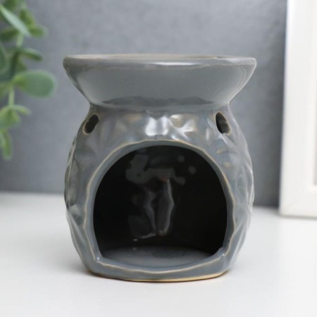 Aroma lamp ceramics "Triangles" mix 7.5x6.5x6.5 cm-1