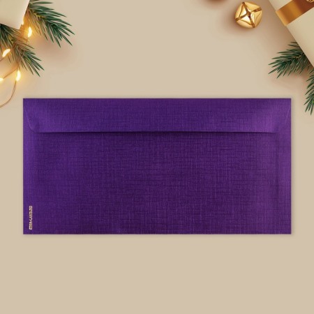 A set of gift envelopes "Happy New Year", 10 pieces, embossing, 22 x 11 cm, New Year-14