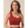 TOP female top One shulder, size m, dark cute color