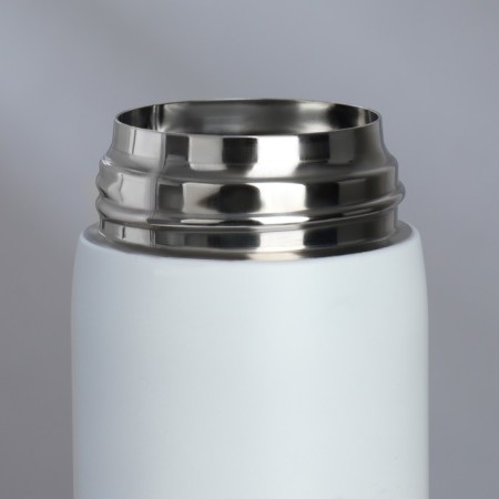Thermos "Real Russian Man", white 450 ml-5