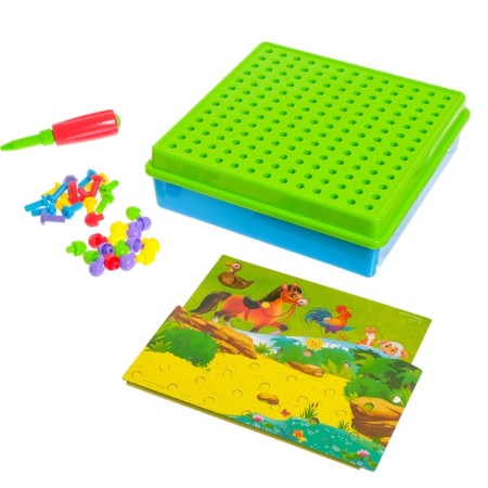 The designer of the screw "Constructs: animals", 105 parts-2