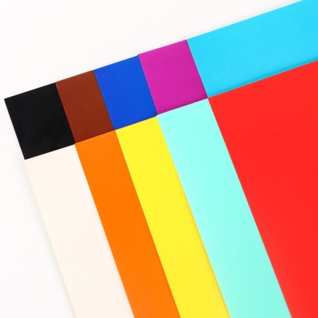 Complexed paper, A4, 10 sheets, 10 colors, coated, one -sided, in a folder, 80 g/m², Minnie Mouse and a unicorn-4