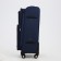 Small 24 suitcase "on lightning, code castle, with extension, blue color