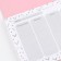 Glider with tear -off sheets "100 cases", 50 sheets