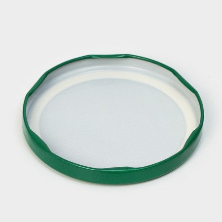 KOMFI canning cover, TO-82 mm, metal, green color, packaging 20 pcs-5