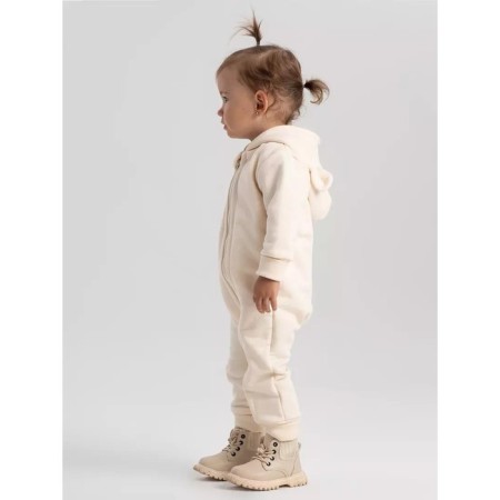 Children's jumpsuit with MOWBABY BALOO ears, height 68 cm, milk color-2