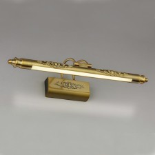 Schelda 8W LED bronze 17x50x6 cm