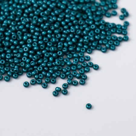 Glass beads 12/0 "sapphire-blue" 15 g