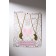 Kulons "Demetrons" Best Friends, circle, color black gold, 47 cm