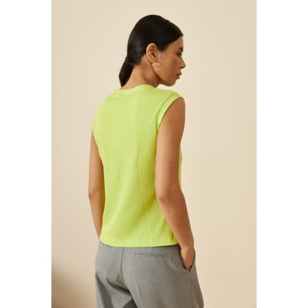 Female T -shirt Eliseeva Olesya, size 44, yellow color-1