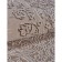 Rectangular carpet Karmen Hali Armina, size 200x290 cm, color Brown/Brown