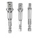 Набор адаптеров KWB, 1/4"х 65/65/70 мм, 3 предмета, сталь CrV