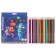 Pencils 24 Colors Erichkrause "Jolly Friends" Plastic, hexagonal, euro suspension