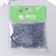 Beads "Astra" 11/0, 20 g (2226 blue/transparent with a color center, glossy)