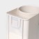 Stand for bathrooms and kitchen accessories, 11 × 8 × 9.5 cm, white color