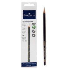 Pencil black-grane Faber-Castell Goldfaber 1221 HB hexagonal, price for 1 piece